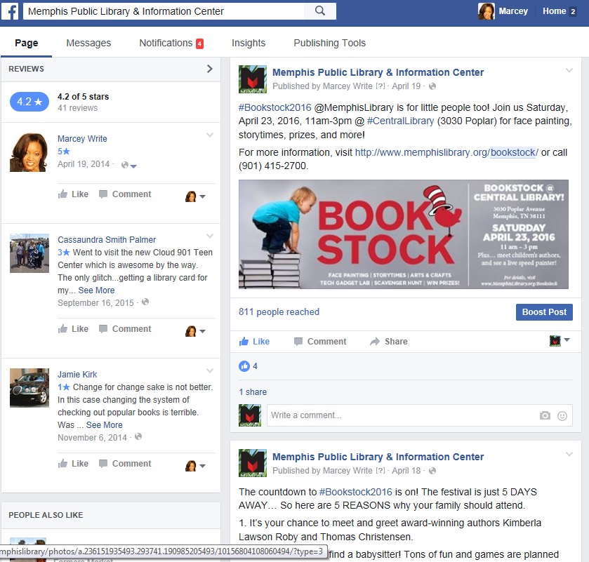Bookstock2016 - FB Post - April 19