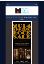 Friends' Spring 2014 Book Sale