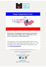 Independence Day 2015 Announcement
